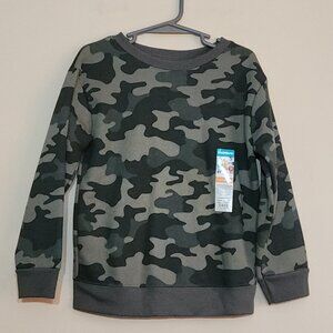 Garanimals Boys Camo Sweatshirt Size 4T NWT